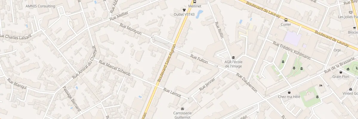 Plan du 23 Bd St Aignan à Nantes