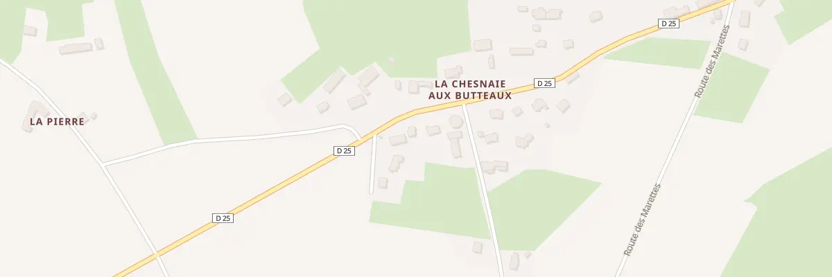 Plan du 35 La Chenais aux Butaux à Chasné-sur-Illet