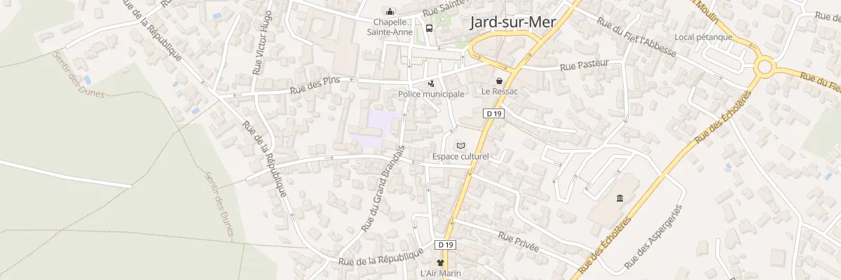Plan du 10B Rue du grand brandais à Jard-sur-Mer