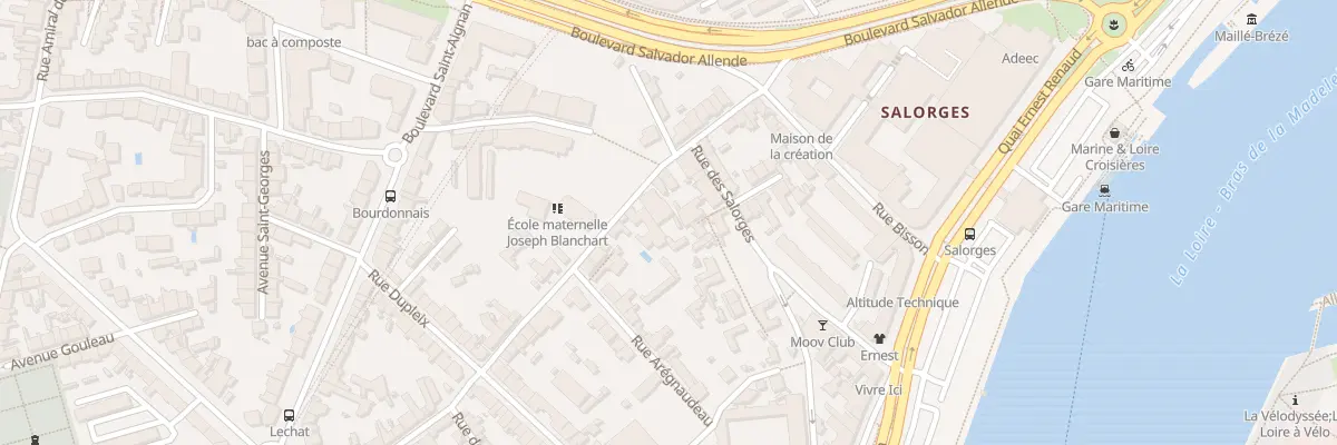 Plan du 77 Rue Joseph Blanchart à Nantes