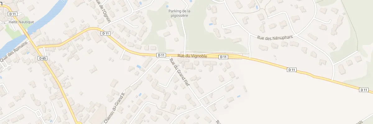 Plan du 55 Rue du Vignoble à Pont-Saint-Martin