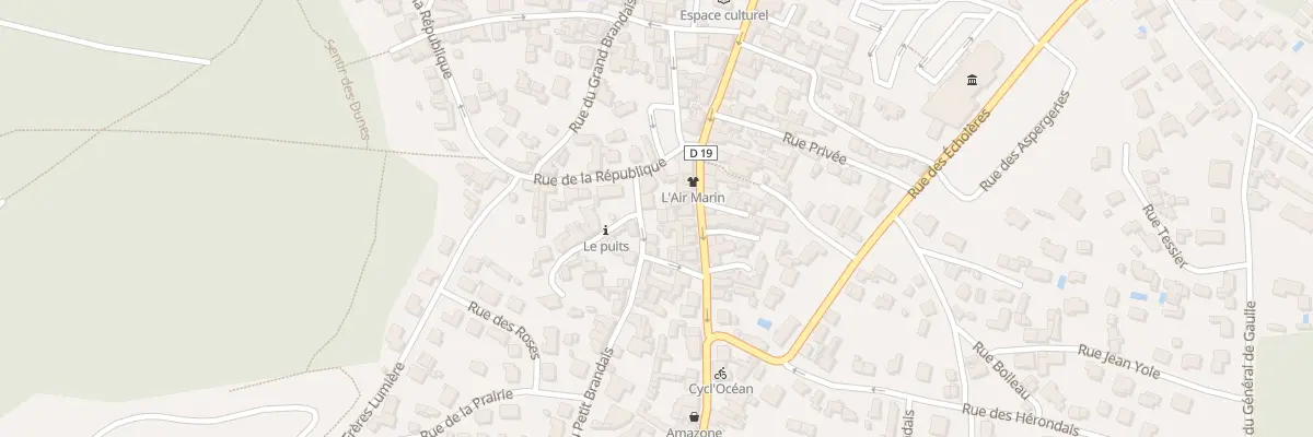 Plan du 32 Rue du petit brandais à Jard-sur-Mer