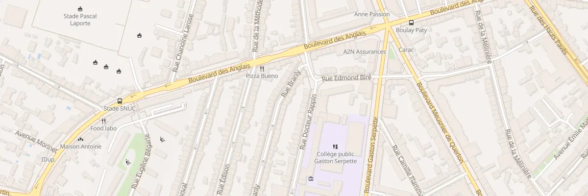 Plan du 88 Rue Branly à Nantes