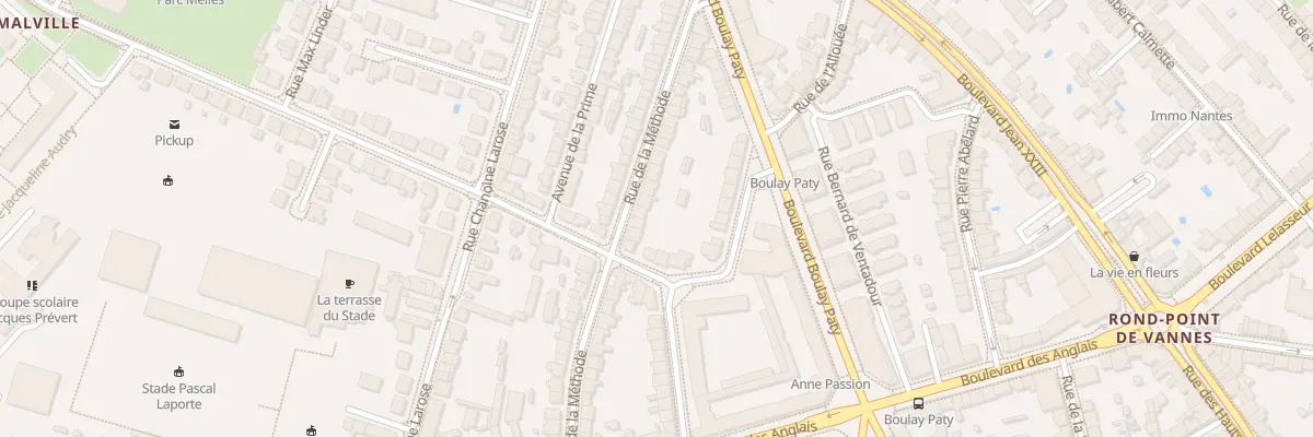 Plan du 40 Rue de la Méthode à Nantes