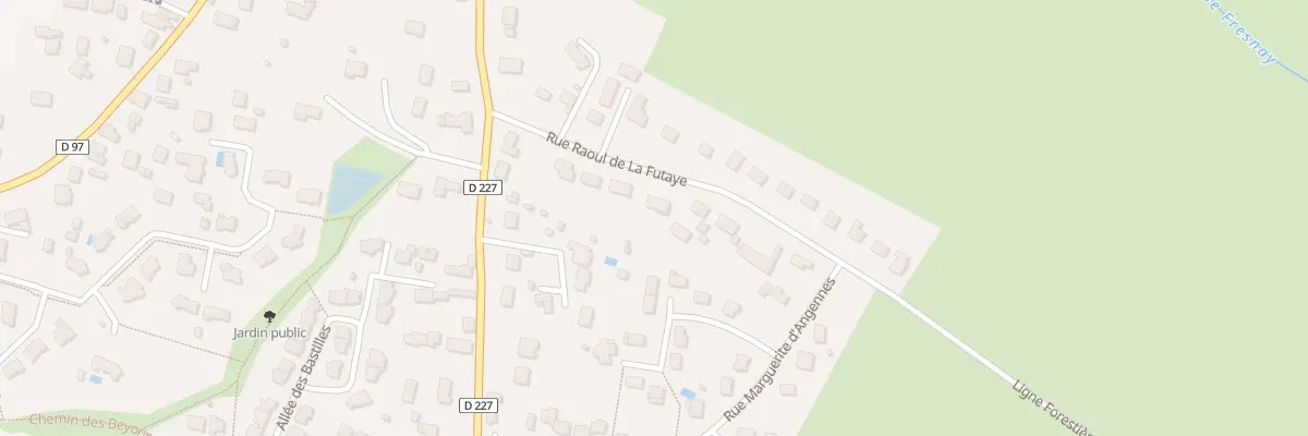Plan du 8 Rue Raoul de La Futaye à Saint-Sulpice-la-Forêt