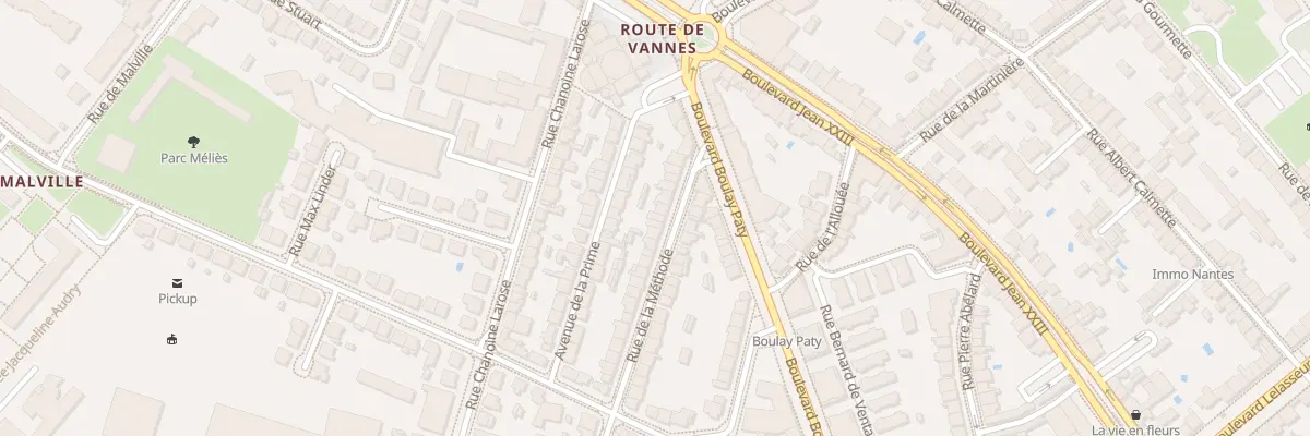 Plan du 67 Rue de la Méthode à Nantes