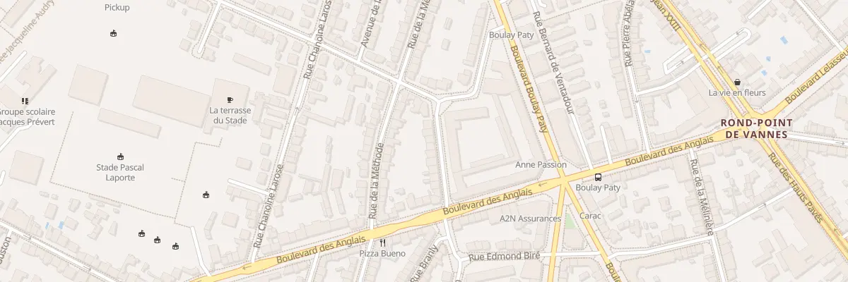 Plan du 15 Rue de l’Allouée à Nantes