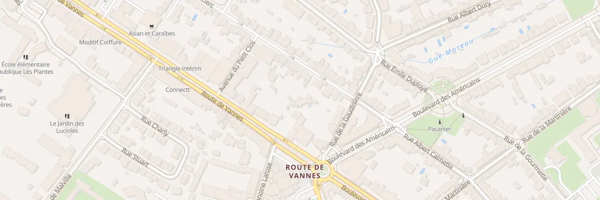 Plan du 9 Rue Chanteclerc à Nantes
