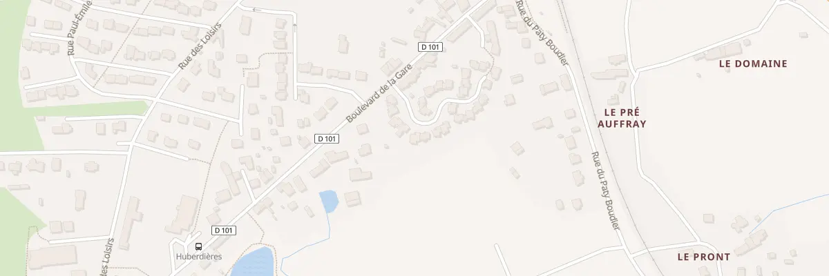 Plan du 10 Rue Chauvel de la Houssaye à Corps-Nuds