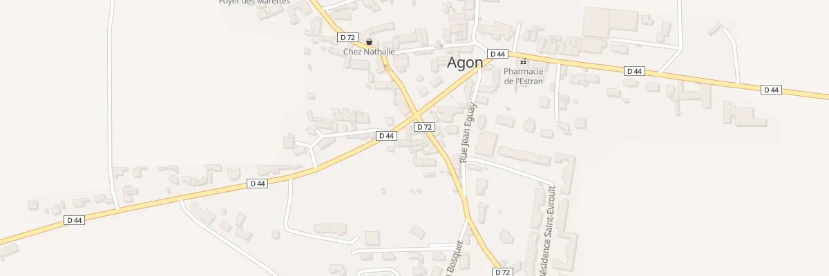 Plan du 126 Av du Passous à Agon-Coutainville