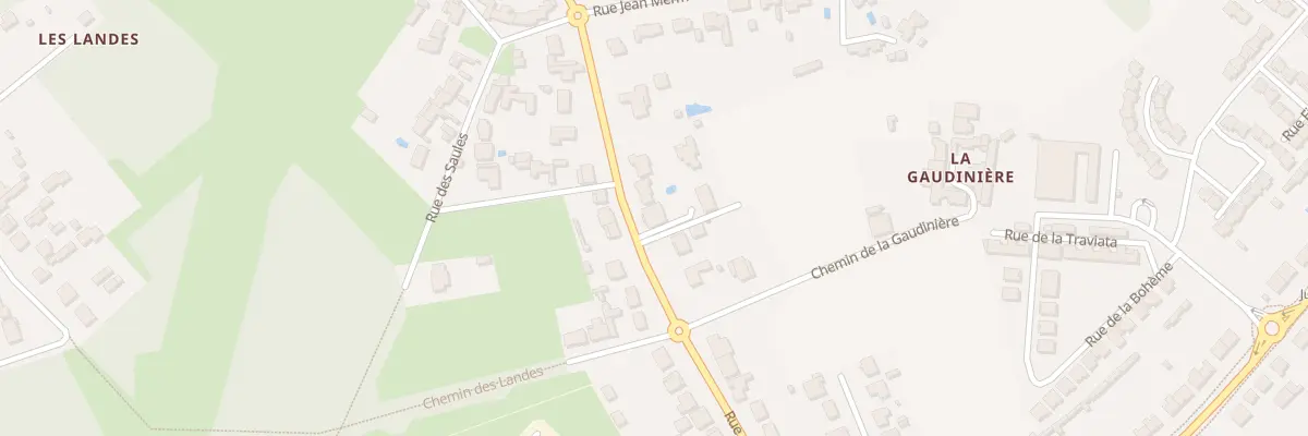 Plan du 87 Rue Georges Clémenceau à Bouguenais