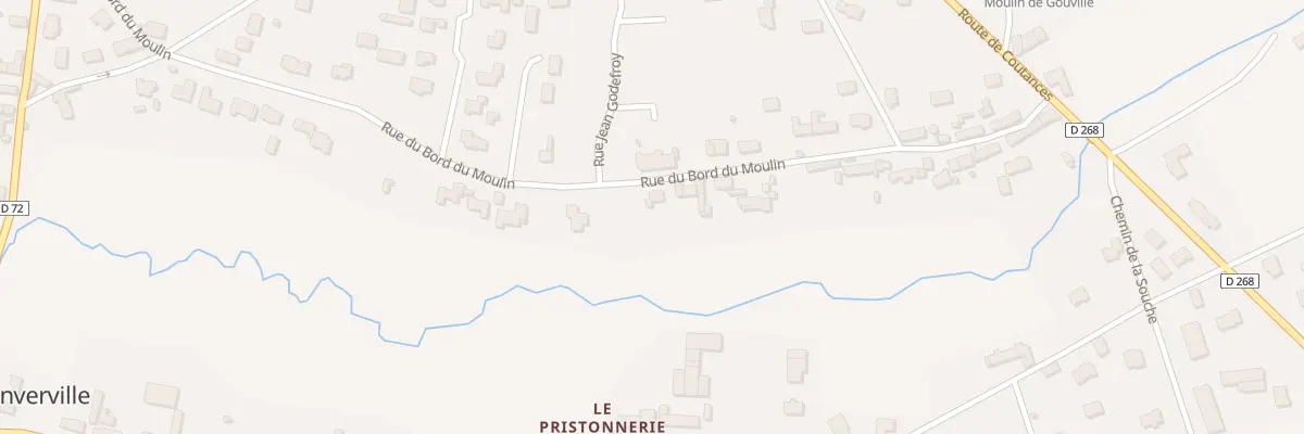 Plan du 49 Rue du Bord du Moulin à Gouville-sur-Mer