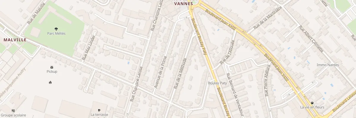Plan du 59 Rue de la Méthode à Nantes