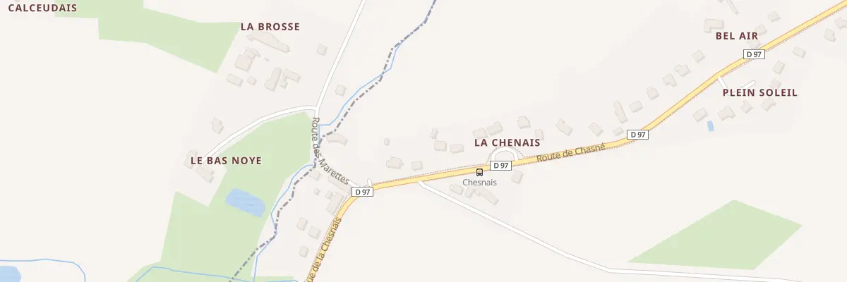 Plan du 5 Rte de Chasné-sur-Illet à Saint-Sulpice-la-Forêt