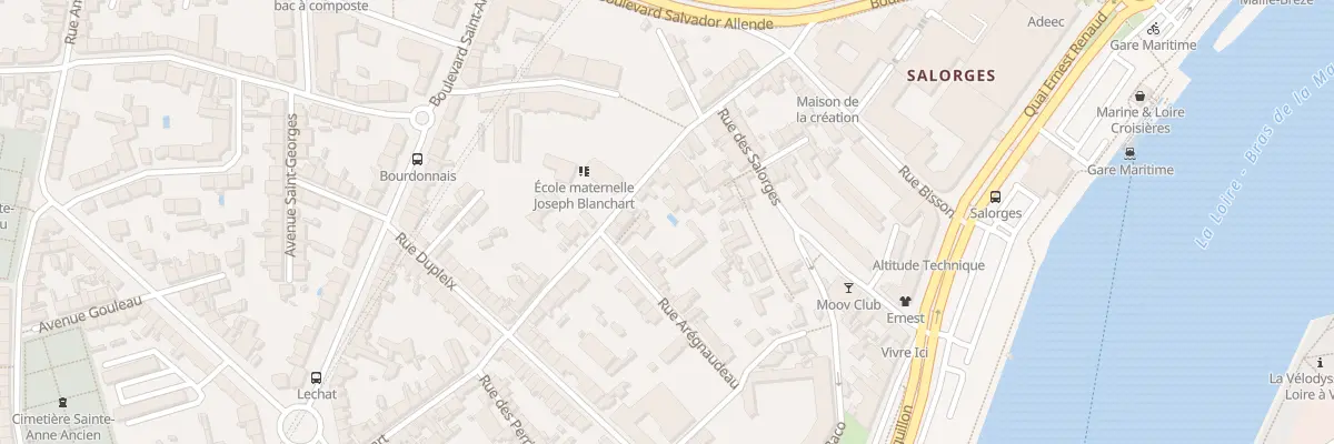 Plan du 83 Rue Joseph Blanchart à Nantes