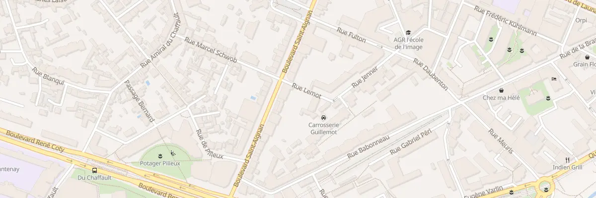 Plan du 35 Bd St Aignan à Nantes