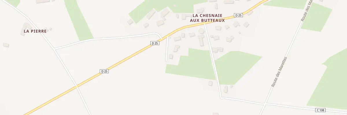 Plan du 41 La Chesnaie aux Butteaux à Chasné-sur-Illet