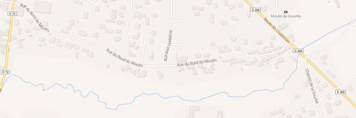 Plan du 48 Rue du Bord du Moulin à Gouville-sur-Mer