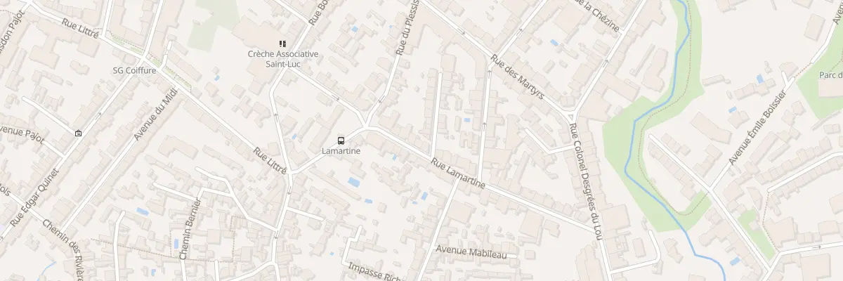 Plan du 30 Rue Lamartine à Nantes