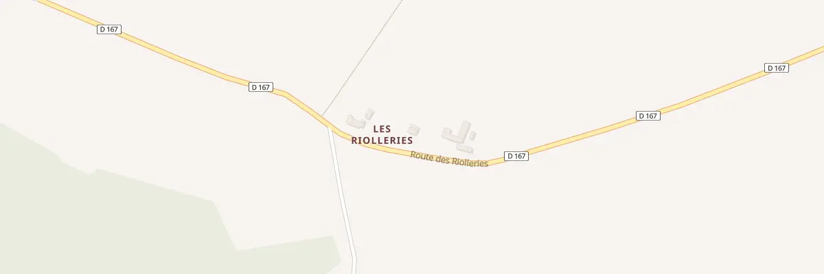 Plan du 181 Rte des Riolleries à Rocheville