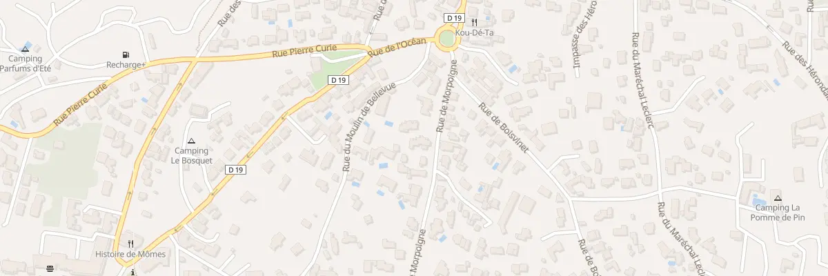 Plan du 23 Rue de morpoigne à Jard-sur-Mer