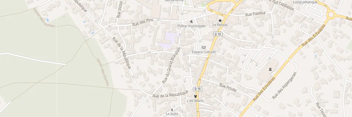 Plan du 8 Rue du grand brandais à Jard-sur-Mer