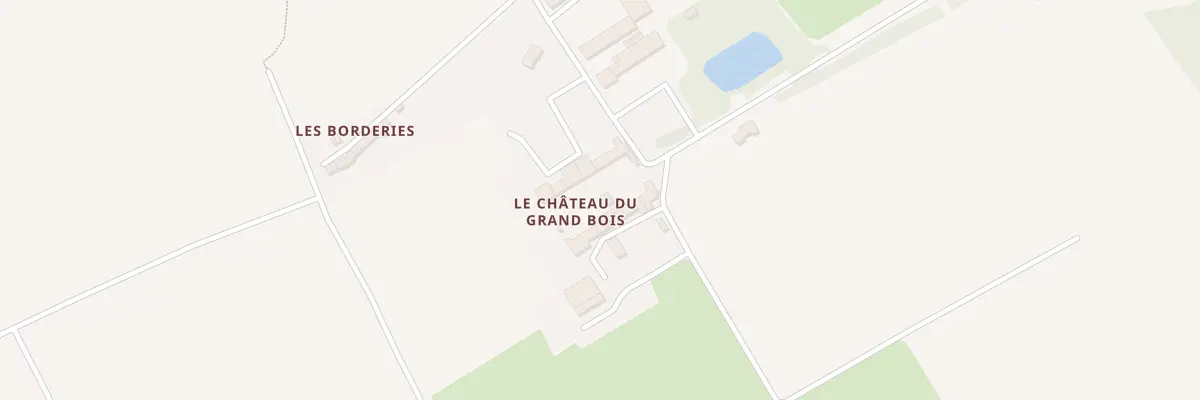 Plan de Jardin du Chateau à Saint-Colomban