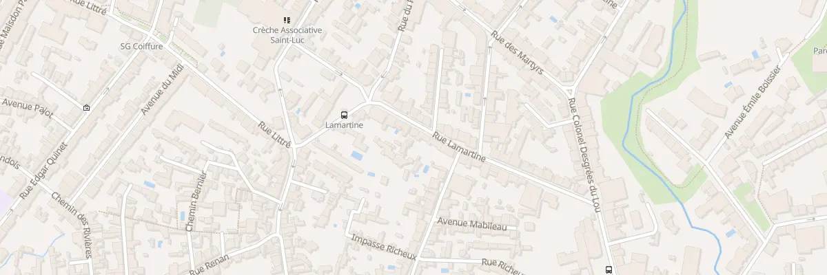Plan du 25B Rue Lamartine à Nantes