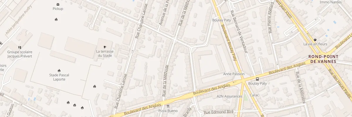 Plan du 22 Rue de la Méthode à Nantes