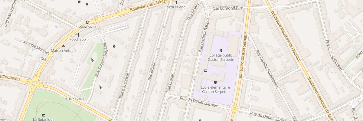Plan du 58 Rue Branly à Nantes