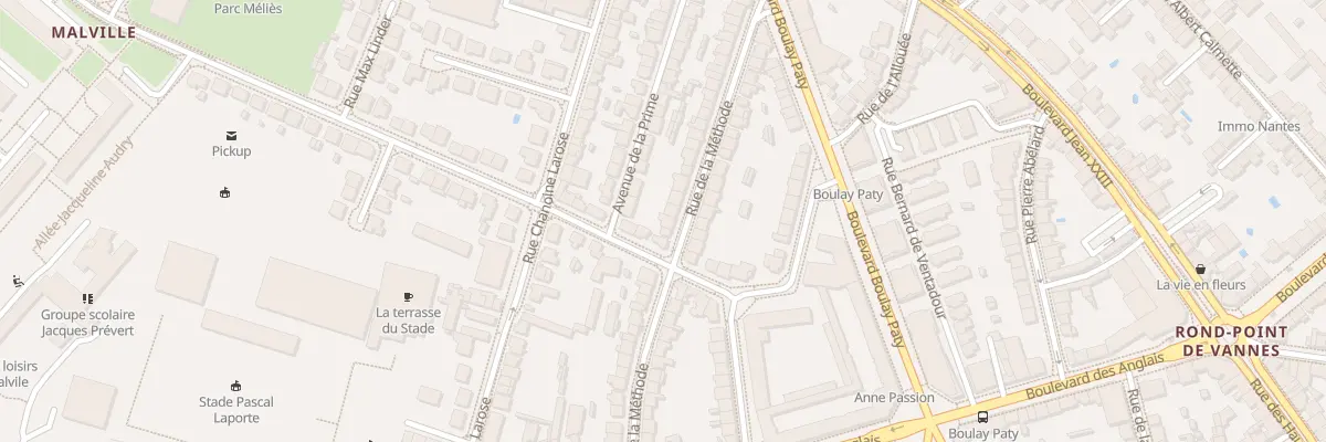 Plan du 41 Rue de la Méthode à Nantes