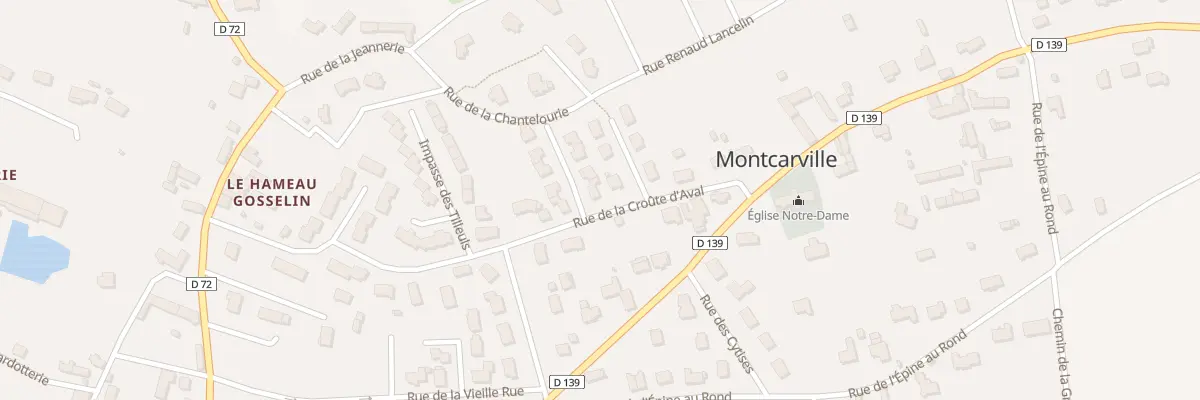 Plan du 2 Rue des Cèdres à Gouville-sur-Mer