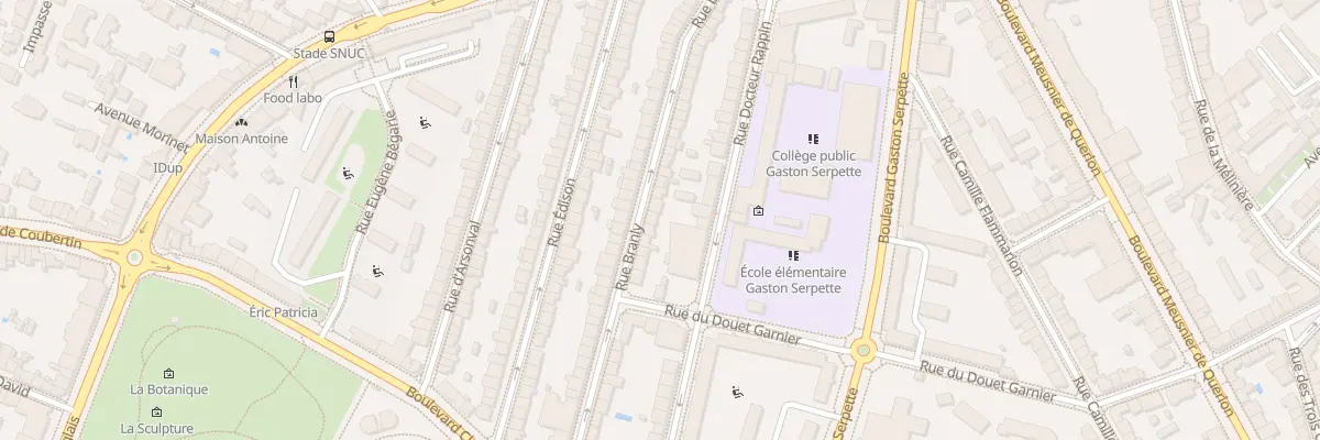 Plan du 50 Rue Branly à Nantes