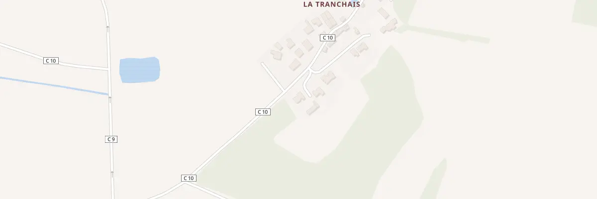 Plan du 2 La Tranchais à La Chevrolière