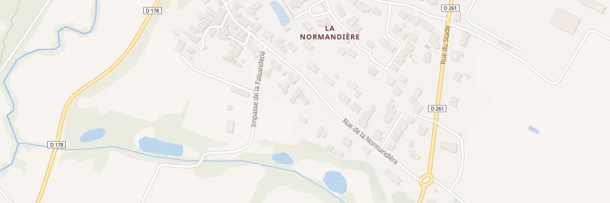 Plan du 36B Rue de la normandière à Corcoué-sur-Logne