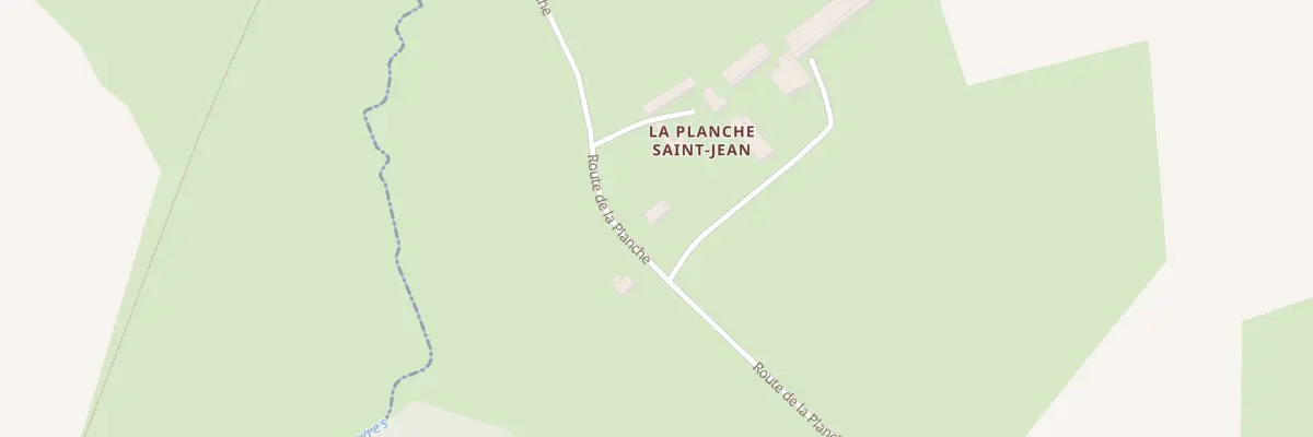 Plan du 5066 La Planche Saint Jean à Catteville