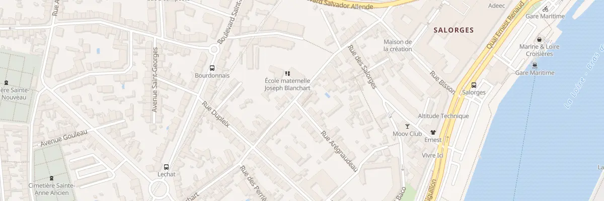 Plan du 89 Rue Joseph Blanchart à Nantes