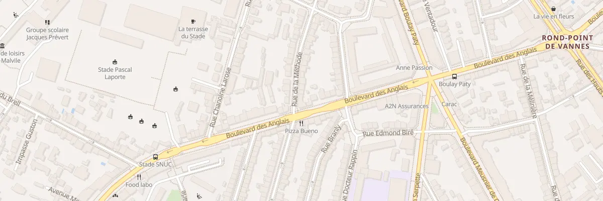 Plan du 2 Rue de la Méthode à Nantes
