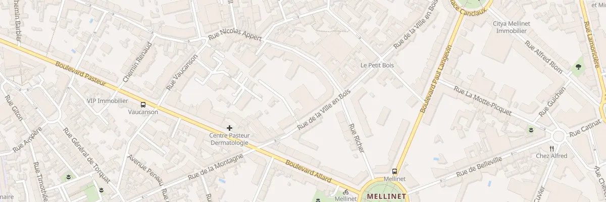 Plan du 50 Rue de la Ville en Bois à Nantes