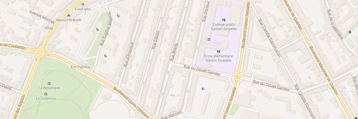 Plan du 40 Rue Branly à Nantes