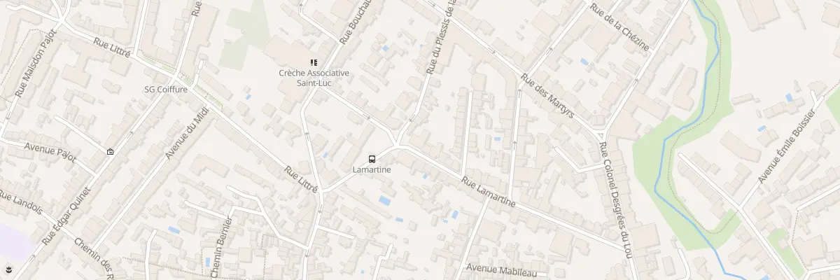 Plan du 38 Rue Lamartine à Nantes
