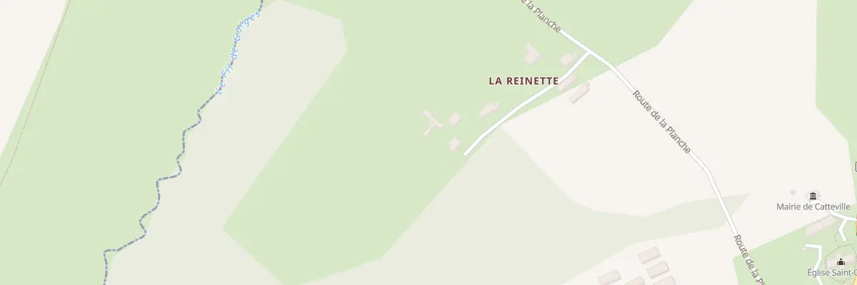 Plan du 5018A La Reinette à Catteville