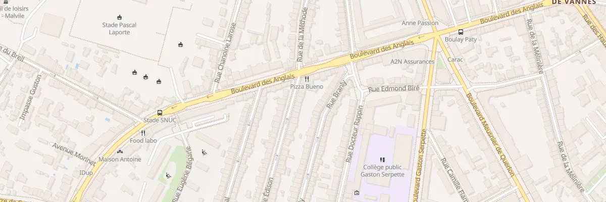 Plan du 76 Rue Edison à Nantes