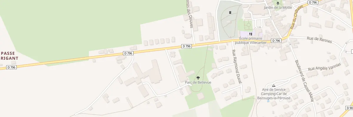 Plan du 7 Av De Combourg à Bazouges-la-Pérouse