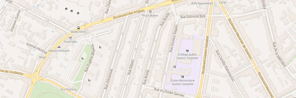 Plan du 65 Rue Branly à Nantes