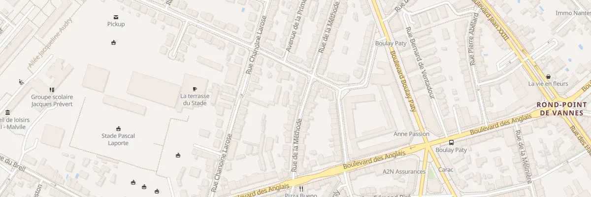 Plan du 25 Rue de la Méthode à Nantes