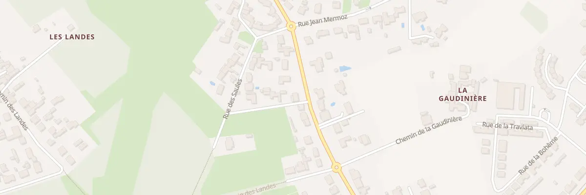 Plan du 86 Rue Georges Clémenceau à Bouguenais