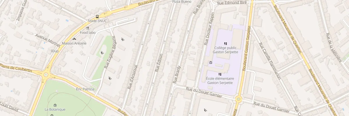Plan du 55 Rue Branly à Nantes