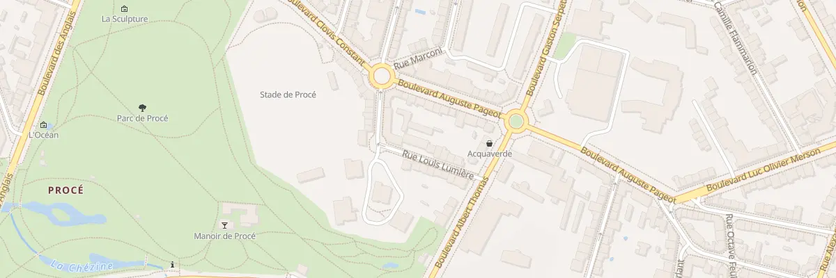 Plan du 14 Rue Louis Lumière à Nantes