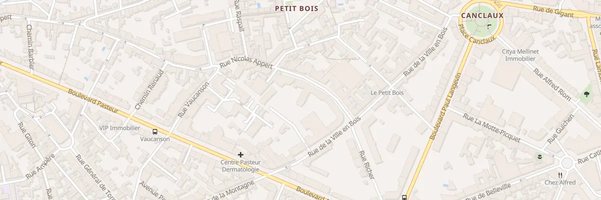 Plan du 5 Rue Nicolas Appert à Nantes